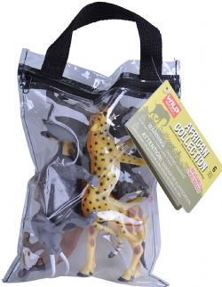 // SAC 6PCS ANIMAUX DE LA JUNGLE